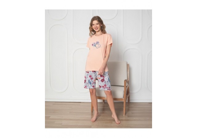 Pijama Dama Baki Capri 5001